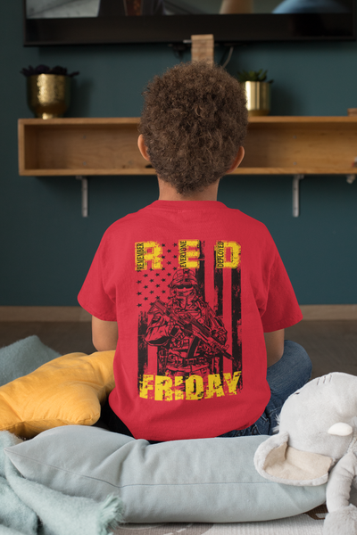 Red Friday Remember Everyone Deployed Youth T-shirt